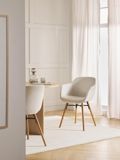 Westwing Silla Con Asiento Estrecho Y Reposabrazos Fiji