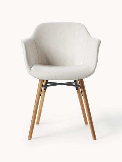 Westwing Silla Con Asiento Estrecho Y Reposabrazos Fiji