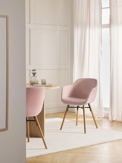 Westwing Silla Con Asiento Estrecho Y Reposabrazos Fiji