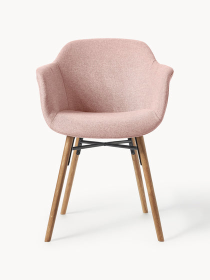 Westwing Silla Con Asiento Estrecho Y Reposabrazos Fiji