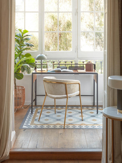 Westwing Silla Con Reposabrazos De Chenilla Runnie 2 uds