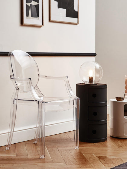 Westwing Silla Con Reposabrazos De Diseño Louis Ghost