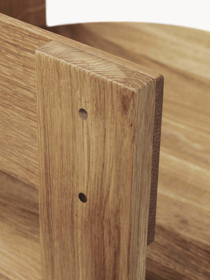 Westwing Silla Con Reposabrazos De Madera Collector