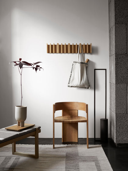 Westwing Silla Con Reposabrazos De Madera Collector