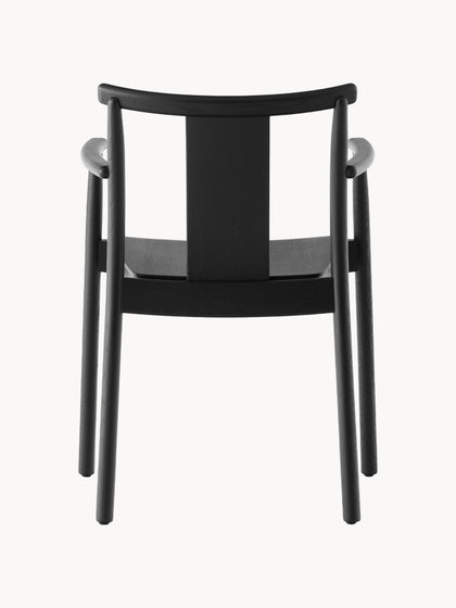 Westwing Silla Con Reposabrazos De Madera De Roble Merkur