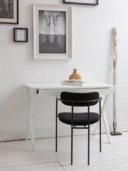 Westwing Silla Con Reposabrazos De Terciopelo Y Metal Elvy