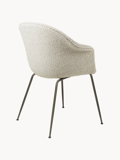 Westwing Silla Con Reposabrazos En Tejido Bouclé Bat