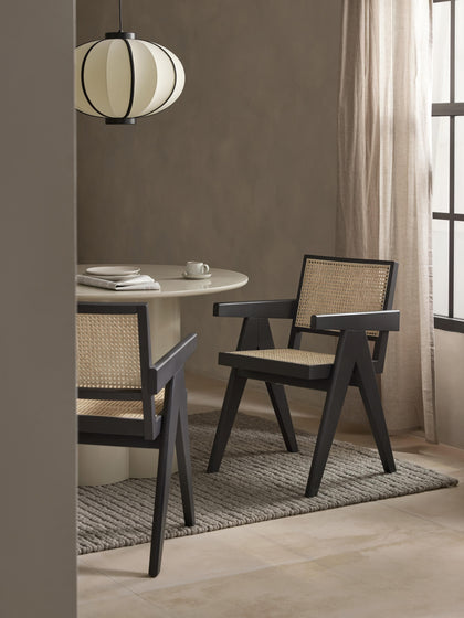 Westwing Silla Con Repozabrazos De Tejido Vienés Sissi