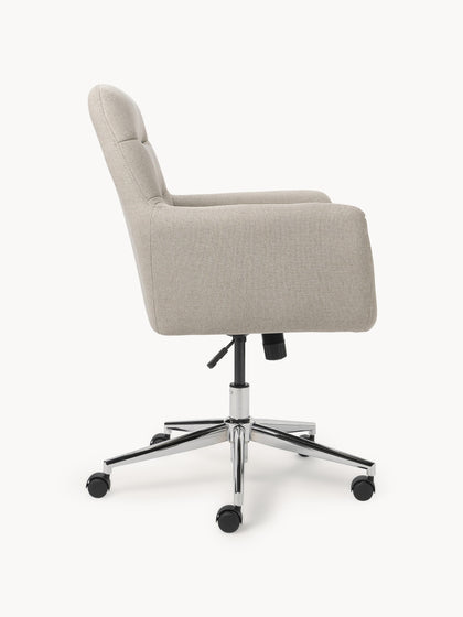 Westwing Silla De Escritorio Con Reposabrazos Benson Altura Regulable