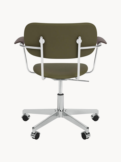 Westwing Silla De Escritorio De Cuero Co Altura Regulable