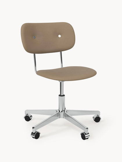 Westwing Silla de escritorio de cuero Co altura regulable