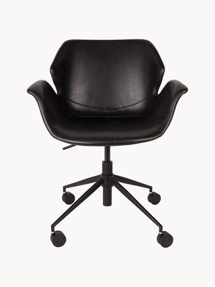 Westwing Silla De Escritorio De Cuero Sintético Nikki Altura Regulable