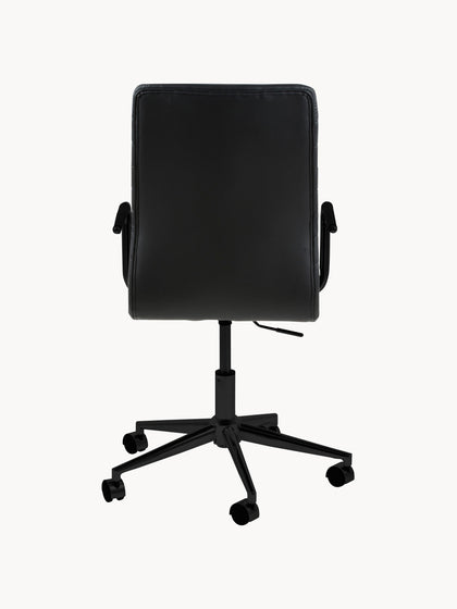 Westwing Silla De Escritorio De Cuero Sintético Winslow Ajustable En Altura