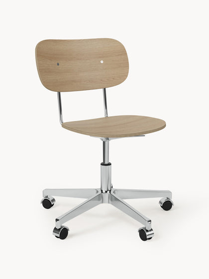 Westwing Silla de escritorio de madera Co altura regulable