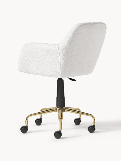 Westwing Silla De Escritorio En Tejido Bouclé Lucie