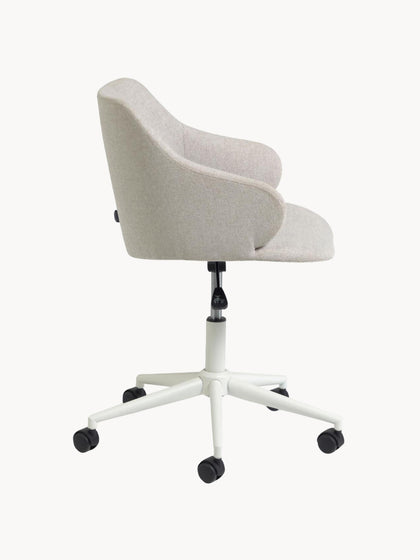 Westwing Silla De Escritorio Tapizada Regulable En Altura Einara