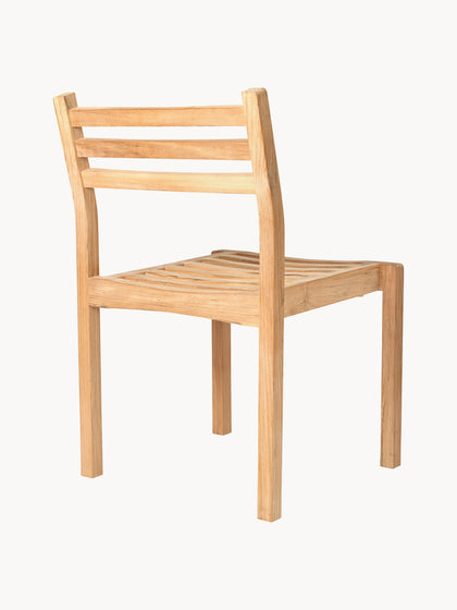 Westwing Silla De Jardín Apilable De Madera De Teca AH501
