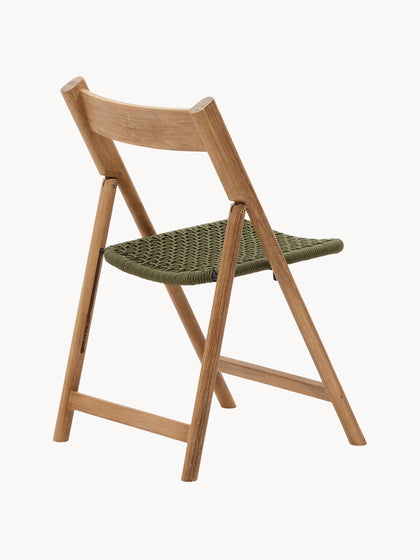 Westwing Silla De Jardín Plegable De Madera De Acacia Dandara