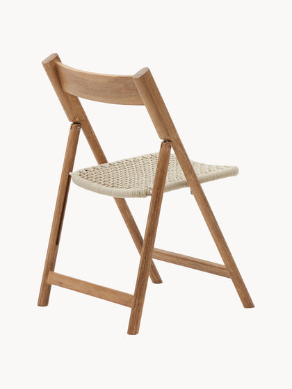 Westwing Silla De Jardín Plegable De Madera De Acacia Dandara