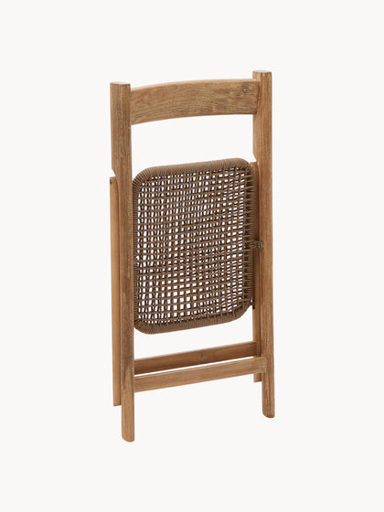 Westwing Silla De Jardín Plegable De Madera De Acacia Dandara
