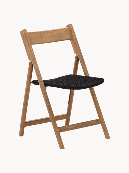 Westwing Silla de jardín plegable de madera de acacia Dandara