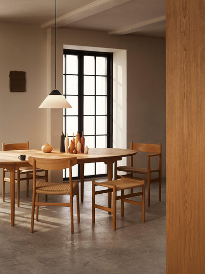 Westwing Silla De Madera Con Asiento Tejido A Mano CH23