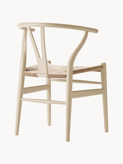 Westwing Silla De Madera Con Asiento Tejido A Mano CH24