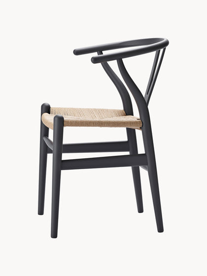 Westwing Silla De Madera Con Asiento Tejido A Mano CH24