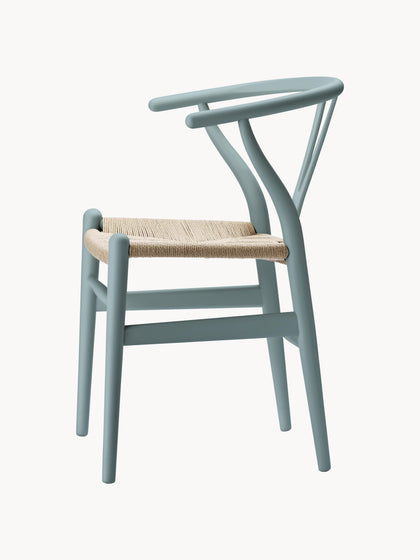 Westwing Silla De Madera Con Asiento Tejido A Mano CH24