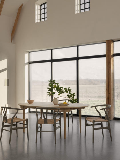 Westwing Silla De Madera Con Asiento Tejido A Mano CH24