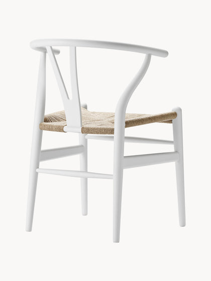 Westwing Silla De Madera Con Asiento Tejido A Mano CH24