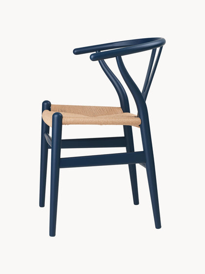 Westwing Silla De Madera Con Asiento Tejido A Mano CH24