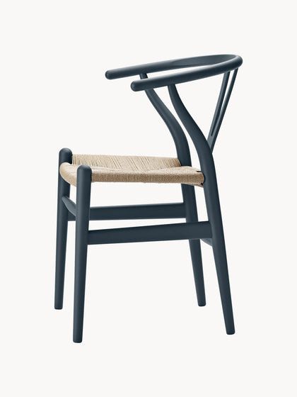 Westwing Silla De Madera Con Asiento Tejido A Mano CH24