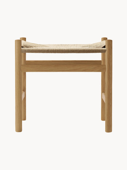 Westwing Silla De Madera Con Asiento Tejido A Mano CH36