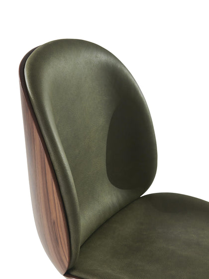 Westwing Silla De Piel Sintética Con Asiento Beetle