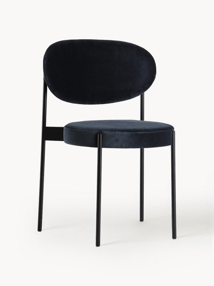 Westwing Silla en terciopelo de diseño Verner Panton Series 430