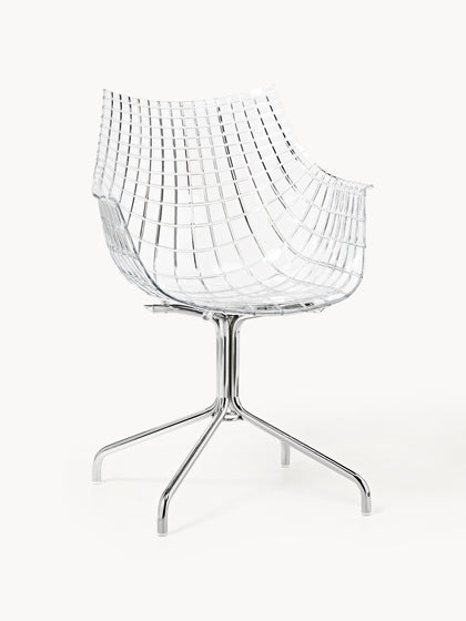 Westwing Silla giratoria con reposabrazos Meridiana