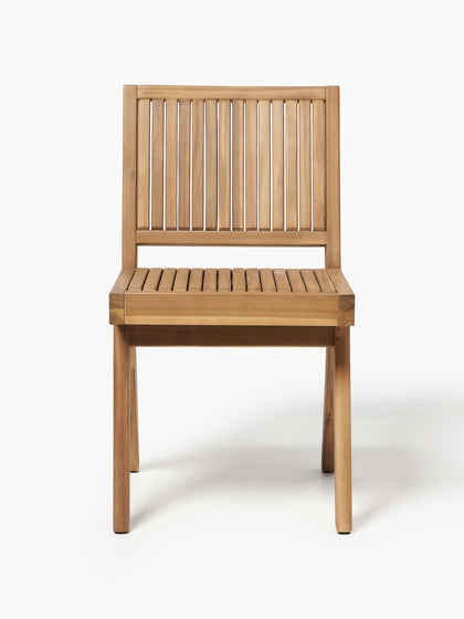 Westwing Silla Para Exterior De Madera De Acacia Sissi