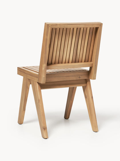 Westwing Silla Para Exterior De Madera De Acacia Sissi