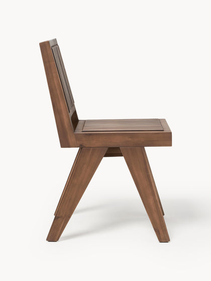 Westwing Silla Para Exterior De Madera De Acacia Sissi