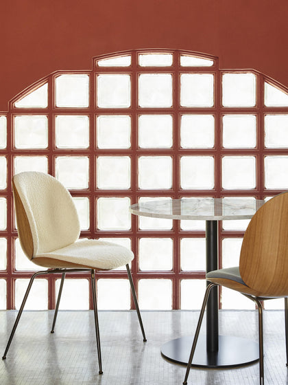 Westwing Silla Tapizada En Tejido Bouclé Con Asiento Beetle