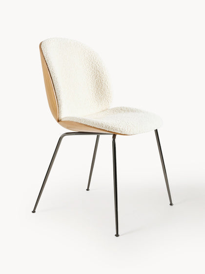 Westwing Silla Tapizada En Tejido Bouclé Con Asiento Beetle