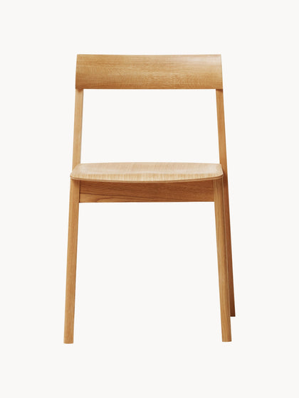 Westwing Sillas Apilables De Madera De Roble Blueprint 2 Uds