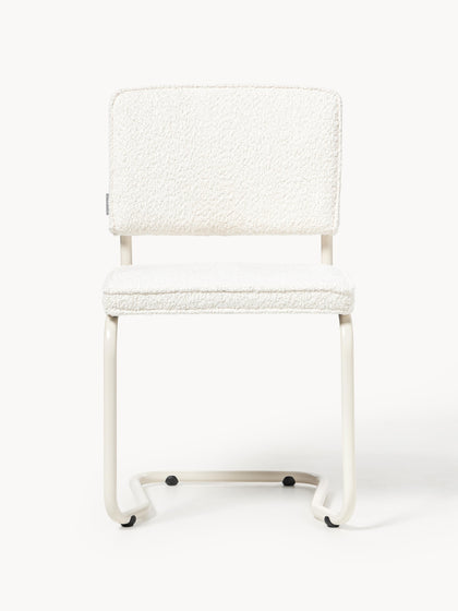 Westwing Sillas Cantilever De Borreguillo Kink 2 Uds