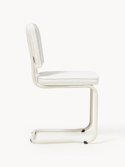 Westwing Sillas Cantilever De Borreguillo Kink 2 Uds