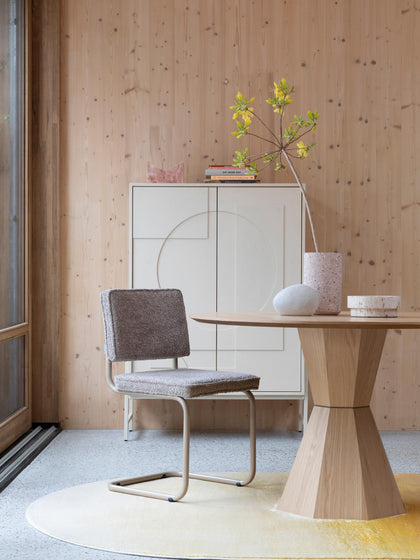 Westwing Sillas Cantilever De Borreguillo Kink 2 Uds