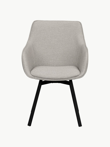 Westwing Sillas Con Reposabrazos Giratorias Alison 2 Uds