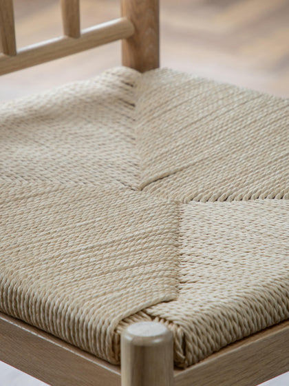 Westwing Sillas De Bar Artesanales De Madera De Roble Eton 2 Uds