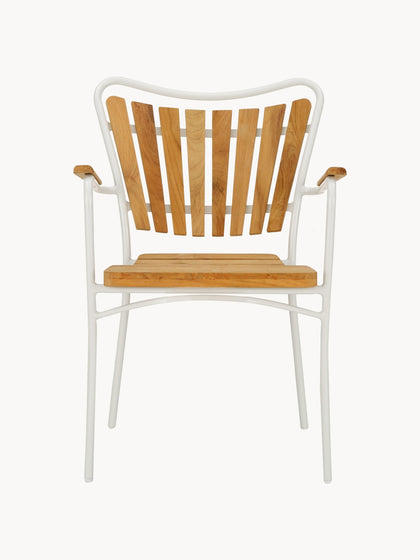 Westwing Sillas De Exterior De Madera De Teca Ellen 2 Uds