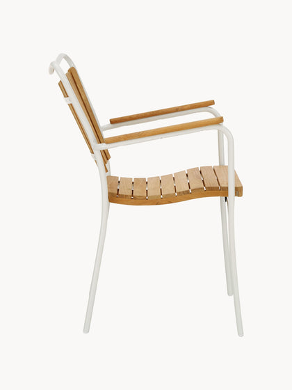 Westwing Sillas De Exterior De Madera De Teca Ellen 2 Uds